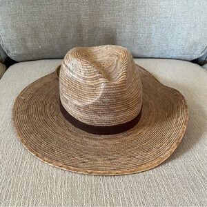 Bonanza Palm Leaf Hat Wide Brim New with Tags NWT